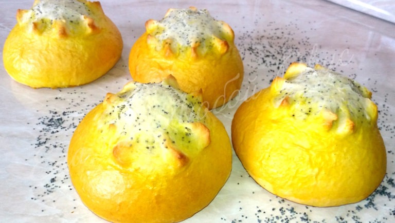 булочки с маком, дрожжевые, в духовке