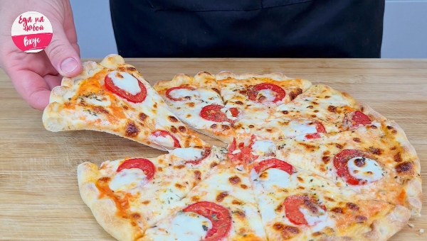рецепт тонкого теста для пиццы в домашних условиях в духовке с фото пошагово | Дзен